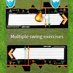 Golf Putter Practice Device for Beginner Correct Posture Training Aid Stick