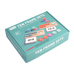 Wooden Math Learning Set for Kids