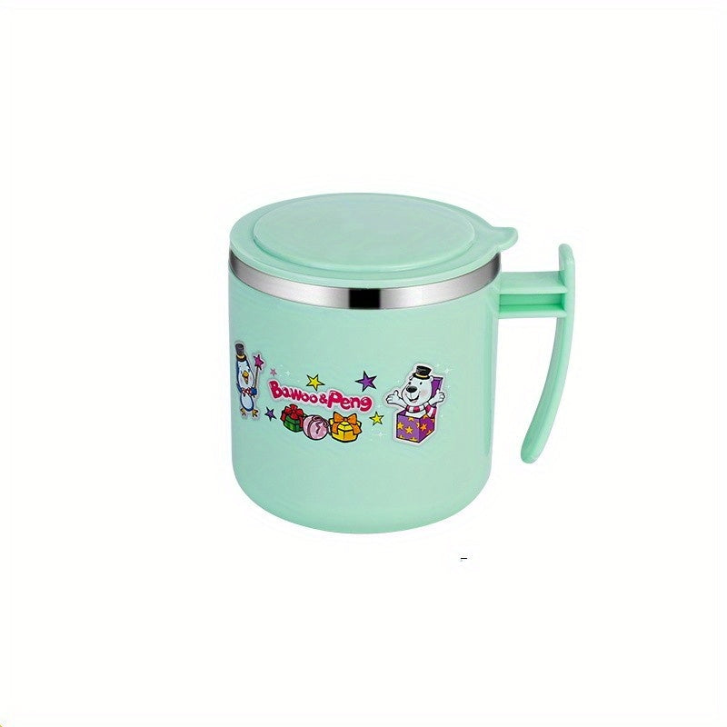 304 Stainless Steel Kids' Drinking Cup Anti Fall School Kindergarten