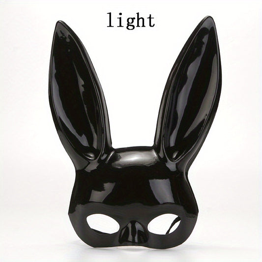 Bunny Mask Bar Nightclub Halloween Makeup Headdress Party Rabbit Ear Mask