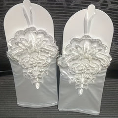 Bride's Fingerless Wedding Gloves for Bridal Accessories