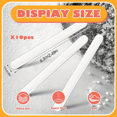 20pcs Clear Door Bumper Strips Table Top Bumpers