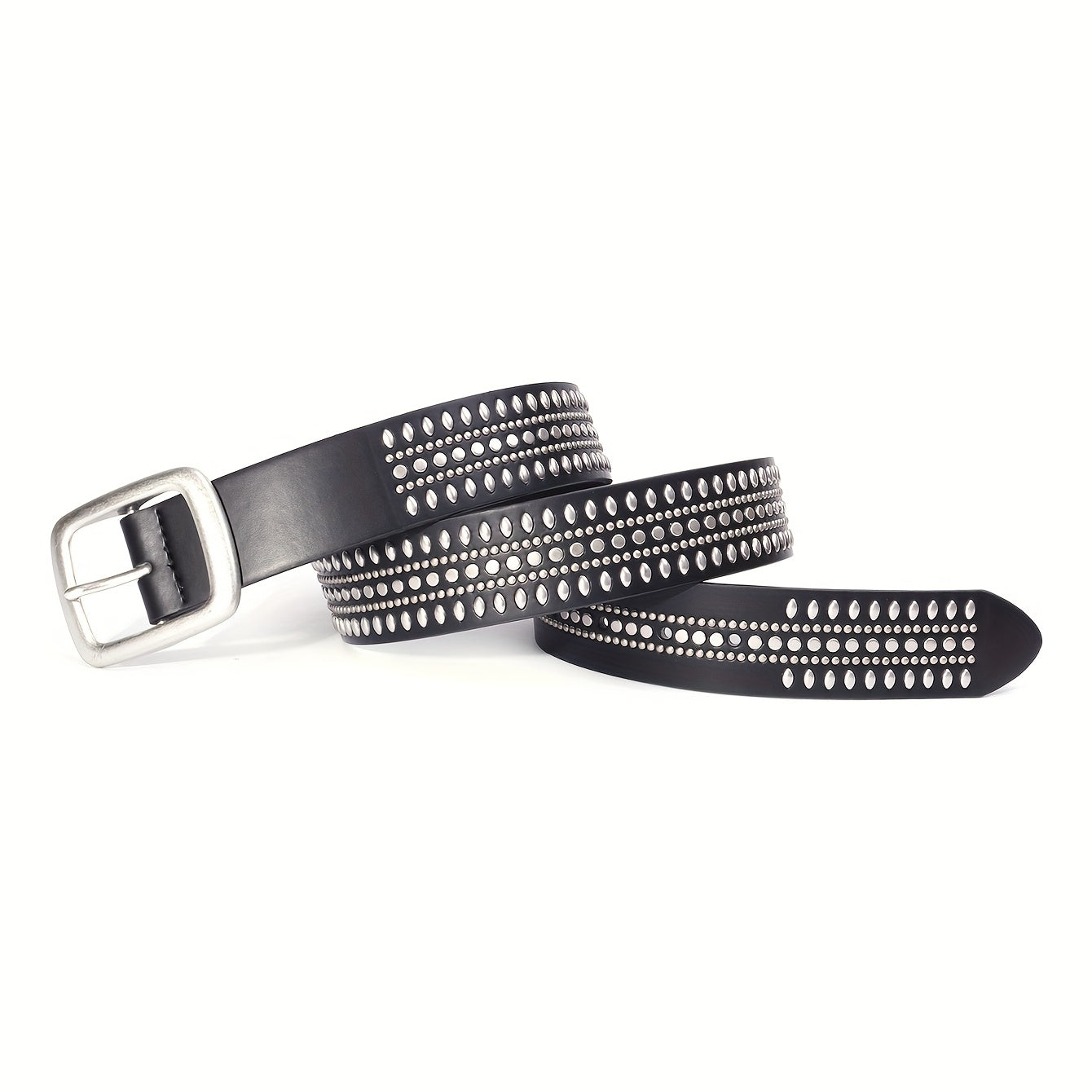Western Cowboy Punk Belt For Jeans Dress Studded Belts Strap