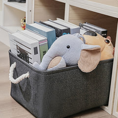 Foldable Dustproof Storage Basket