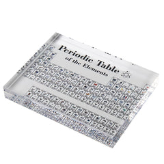 Acrylic Periodic Table Physics Display Teaching Tool 14.5 x 9 inch