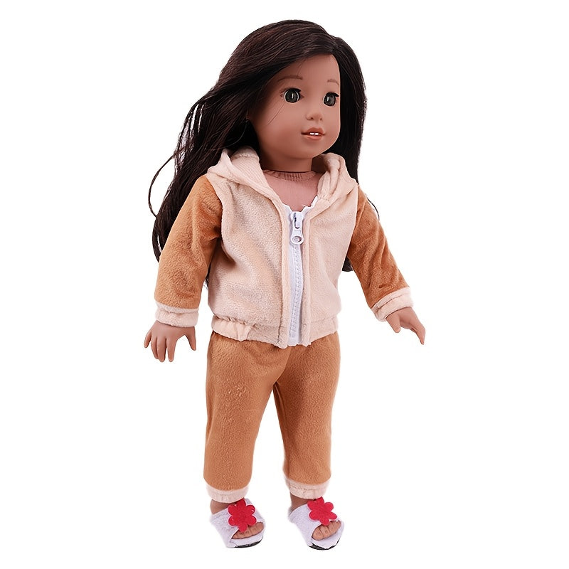 18in Animal Pattern Doll Plush Clothes for Kids