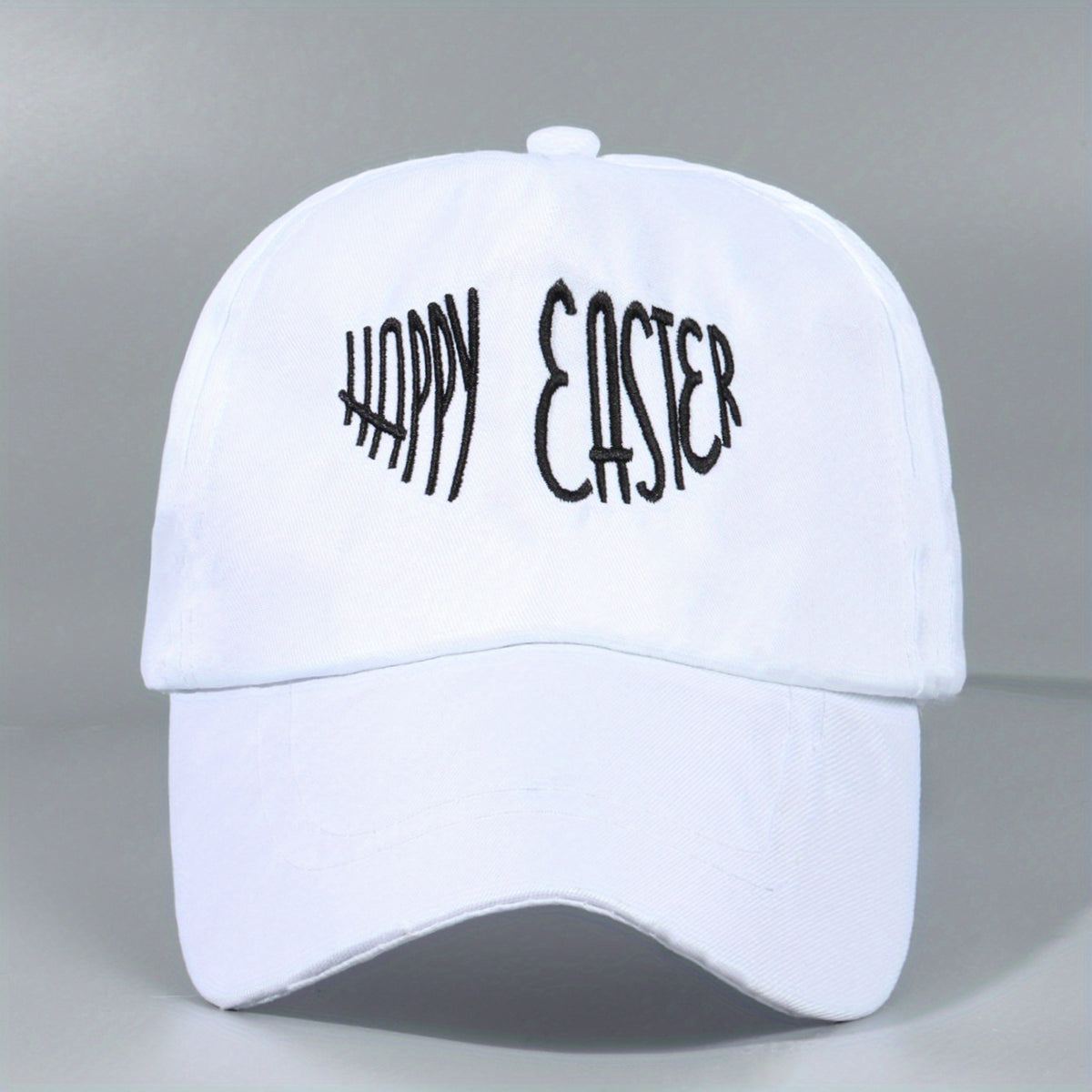 Happy Easter Baseball Cap Embroidered Sun Hat