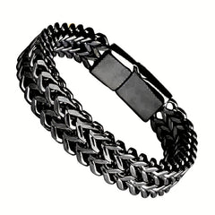 Hip Hop Titanium Steel Thick Version Street Trendsetter Men Bracelet