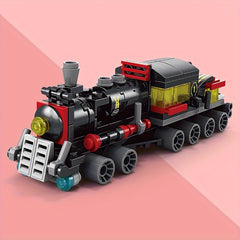 6-in-1 Train Model Building Blocks Toy Set