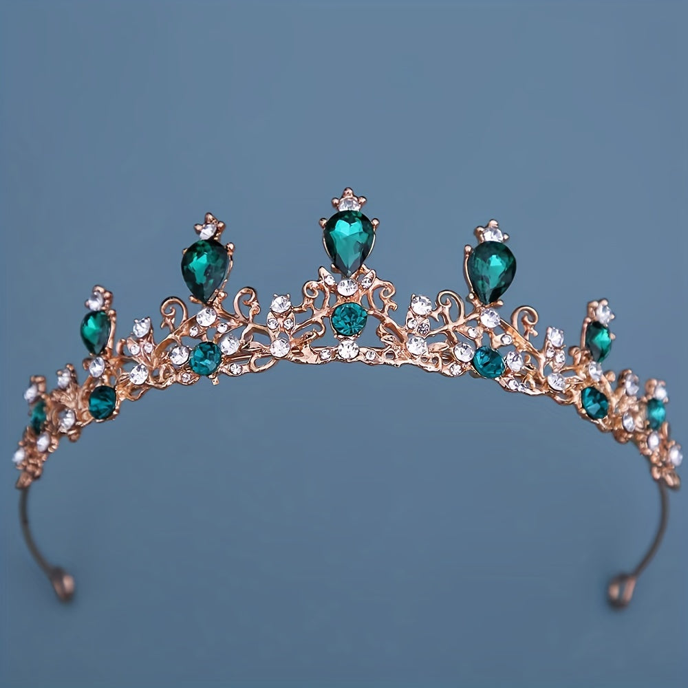 Girls Birthday Tiara Princess Crown Hair Accessory