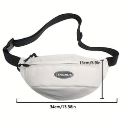 Men's Lightweight Casual Chest Bag Shoulder Sports Waist Mobile Phone Bag