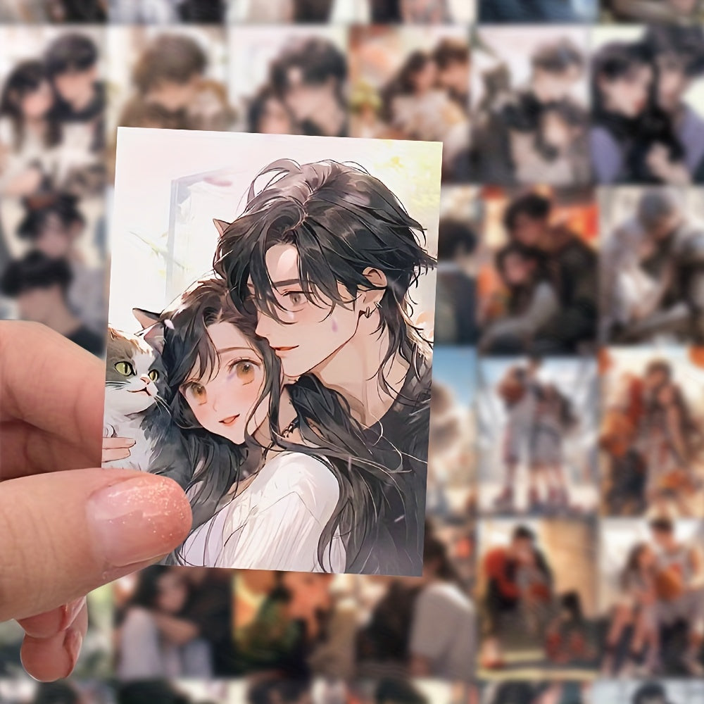 60pcs Couple Graffiti Stickers Waterproof DIY