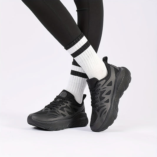 Women's Shock Absorption Running Shoes, Height Increased Platform