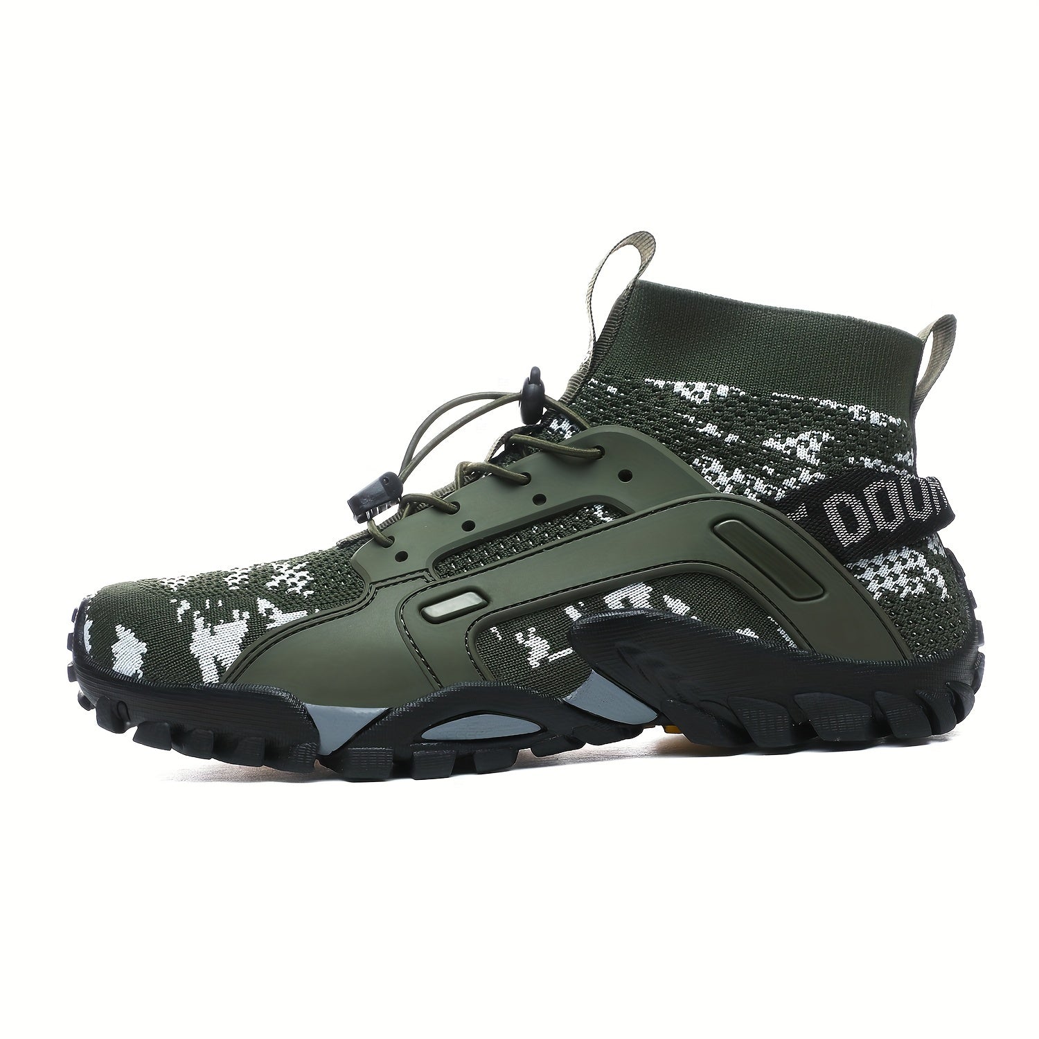 Lightweight Camo Water Shoes with Buckle Quick Dry Non Slip Sneakers