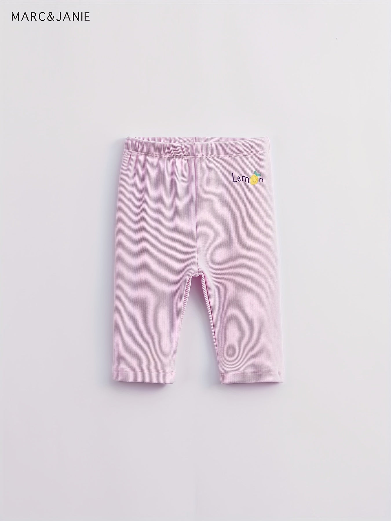 Girls Summer Cropped Leggings Assorted Colors Elastic Knit Pants