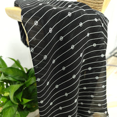 1yd Georgian Gauze Fabric DIY Clothes Pants Dress Fabric Cut Size