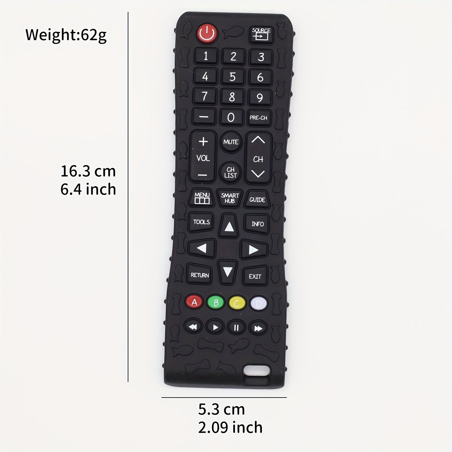 Silicone Anti Chew Remote Control Teething Toy