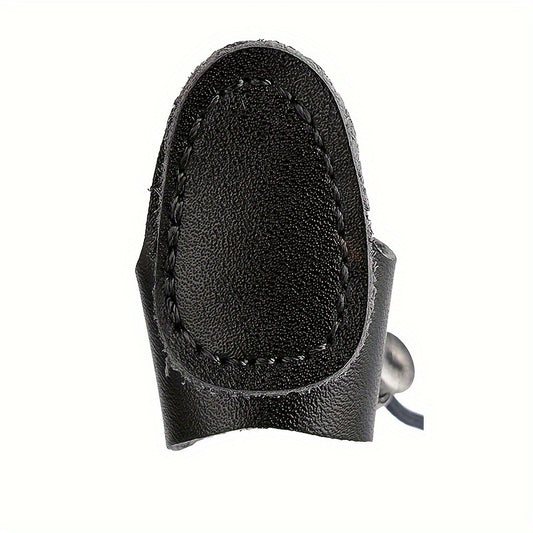 Double Layer Finger Tabs Archery Finger Guard For Recurve Bow