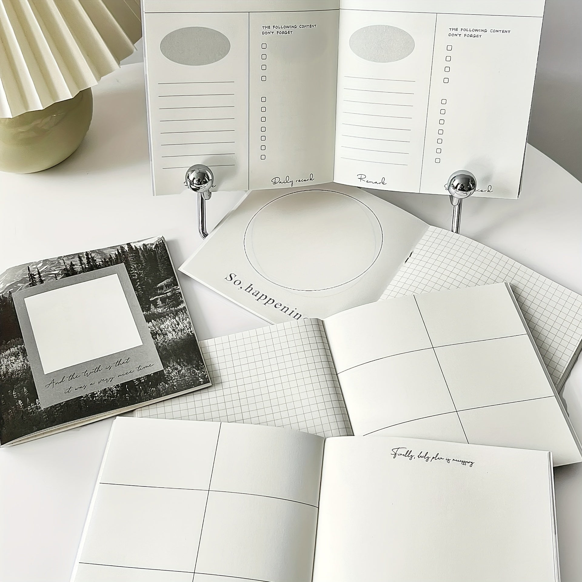 Landscape Notebook Daily Planner 48 Pages