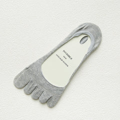 Women's 5-Toe Low Cut Invisible Socks
