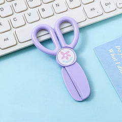 2 Sets Preschool Round-headed Safety Scissors