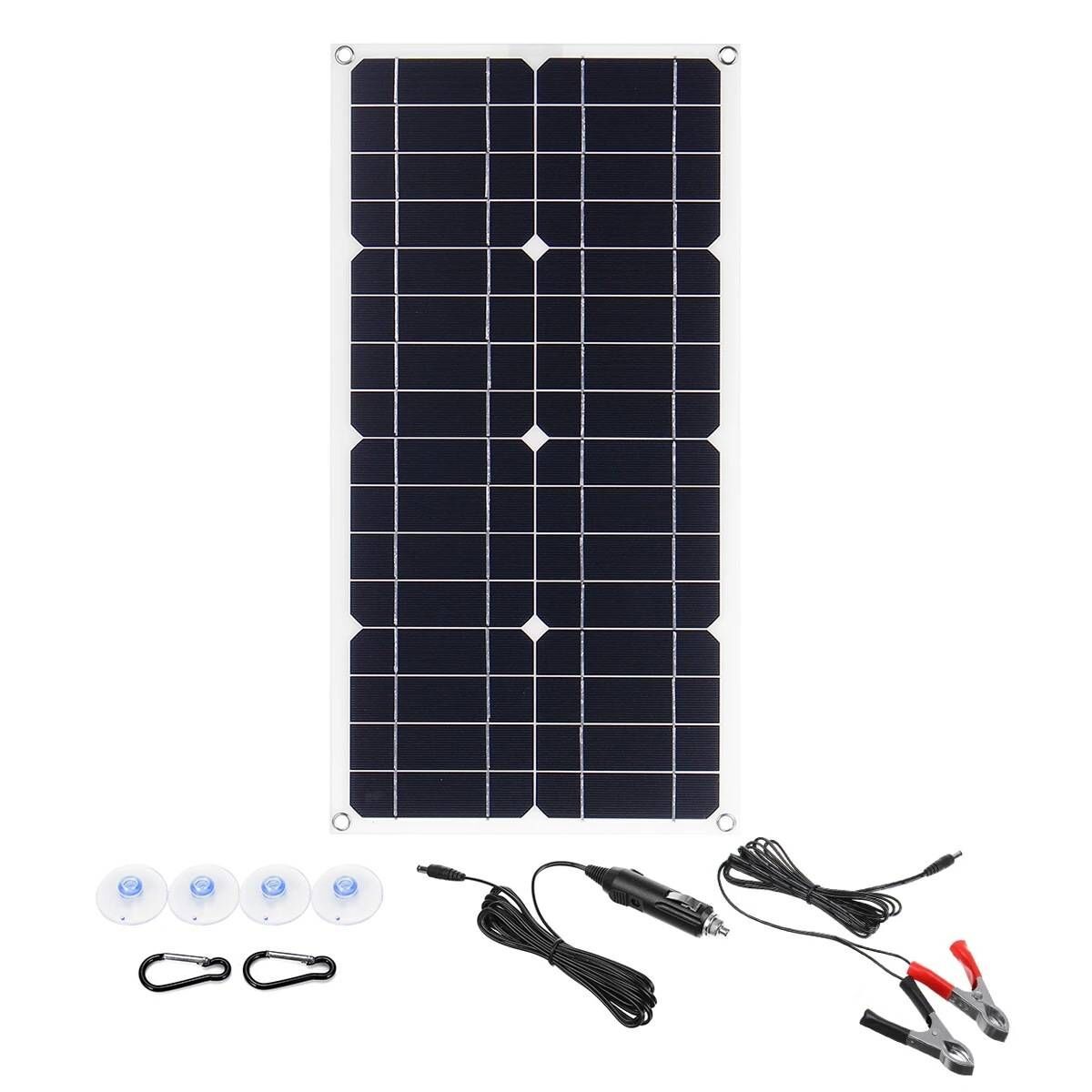 18V RV Travel Solar Panel Fast Charging