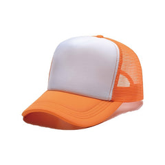 Candy Baseball Cap Mesh Trucker Hat Women Adjustable Sun Hat