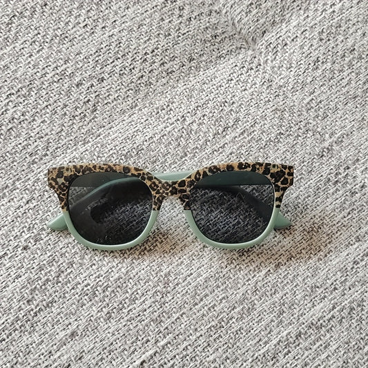 Y2K Leopard Sunglasses UV Protection Holiday Gift