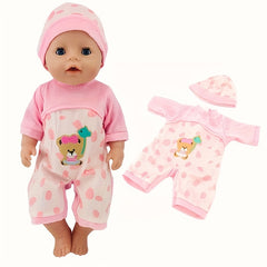 18in Animal Pattern Doll Plush Clothes for Kids