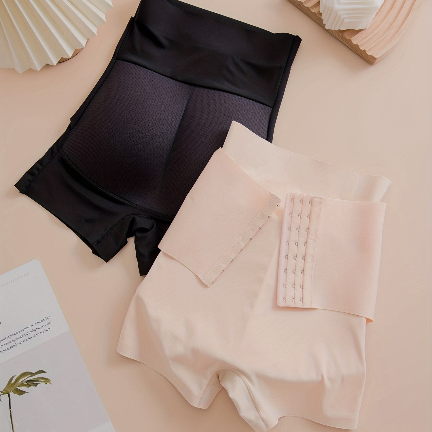 Seamless Front Buckle Tummy Control Padded Panties