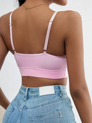 Lace Wireless Bra Comfy Push Up Bra