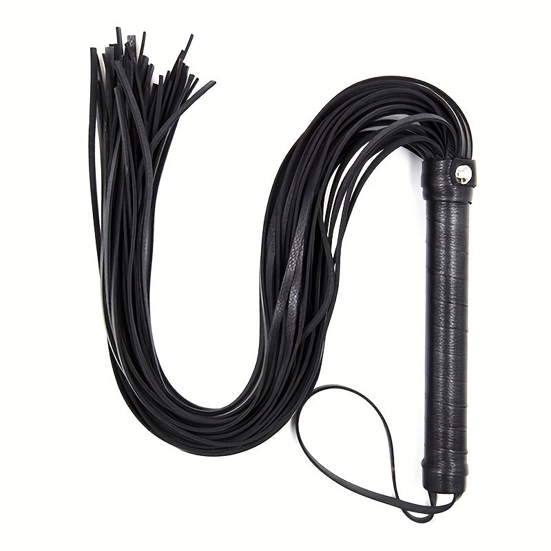 Durable Leather Horsewhip for Racing and Equestrian Sports