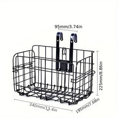 Mountain Bike Folding Hanging Basket Thickened Outdoor Cycling Riding