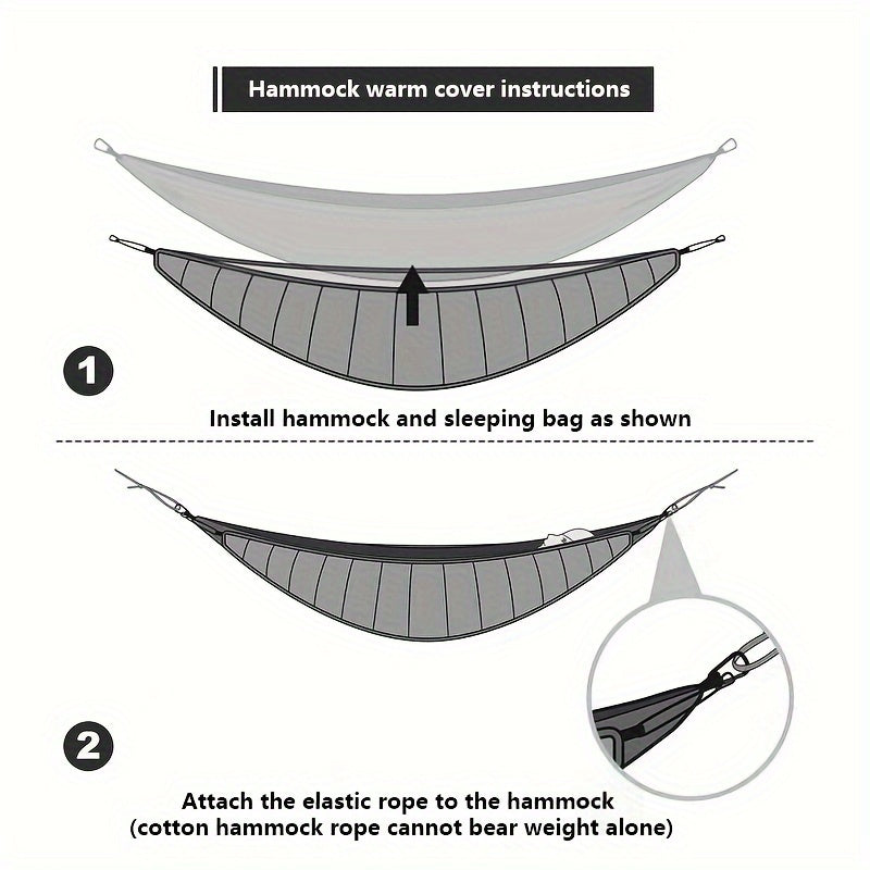 Portable Lightweight Warm Hammock Swing for Camping Hiking