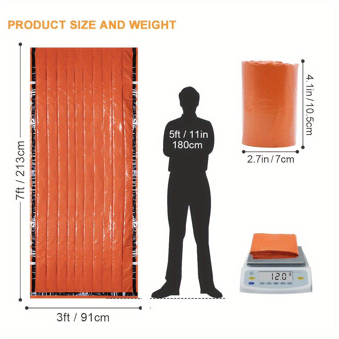 Outdoor Emergency Sleeping Bag Insulation Blanket