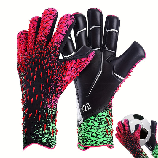 Anti Slip Soccer Goalkeeper Gloves High Performance Size 6-10