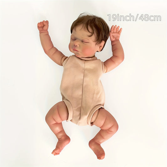 19 Inch Finished Sleeping Doll Unassembled Kit