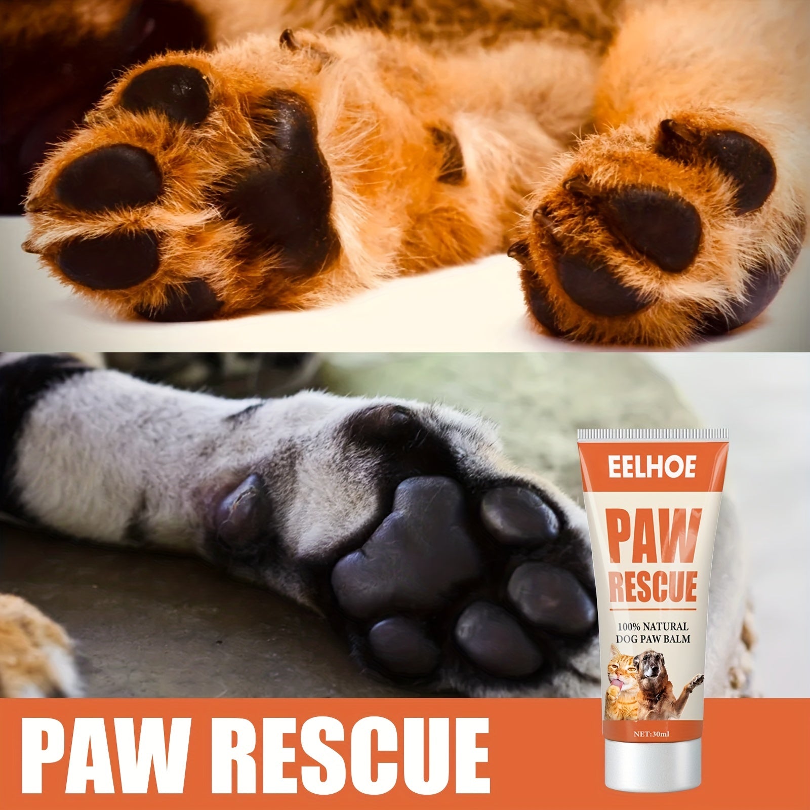 Pet Paw Balm Moisturizer for Dogs & Cats