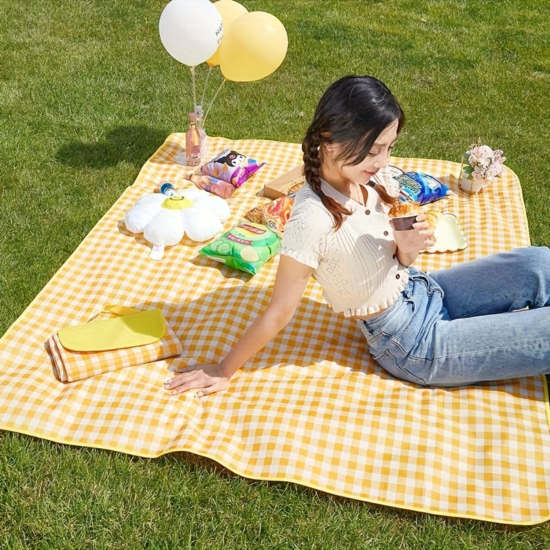 Large Waterproof Picnic Mat Sand Proof Foldable Camping Outdoor Blanket