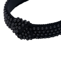 Pearl Headband for Girls - Wide Hair Hoop with Beads