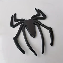 Spider Car Metal Sticker 3D Stereo Body Side Tail Motorcycle Flower
