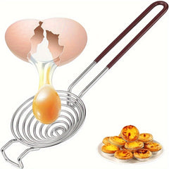 304 Stainless Steel Egg Separator with Extended Handle