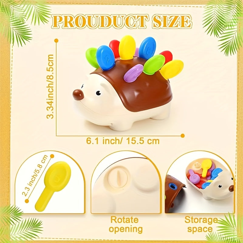 Interactive Hedgehog Fine Motor Skills Toy for Toddlers