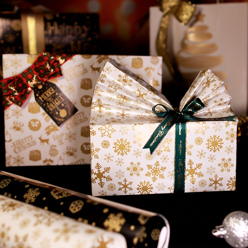 6pcs Colorful Cartoon Birthday Gift Wrapping Paper Roll