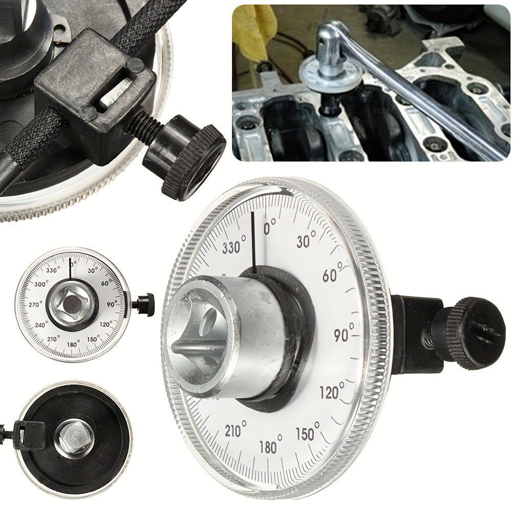 360 Rotary Protractor Angle Measuring Device