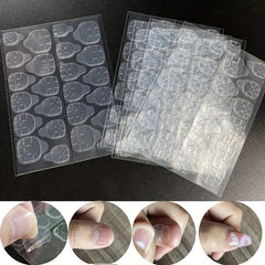 10 Nail Adhesive Tabs Waterproof Nail Glue Sticker