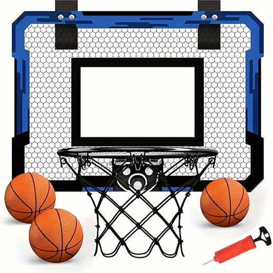 Kids Indoor Basketball Frame with LED Electronic Scoring