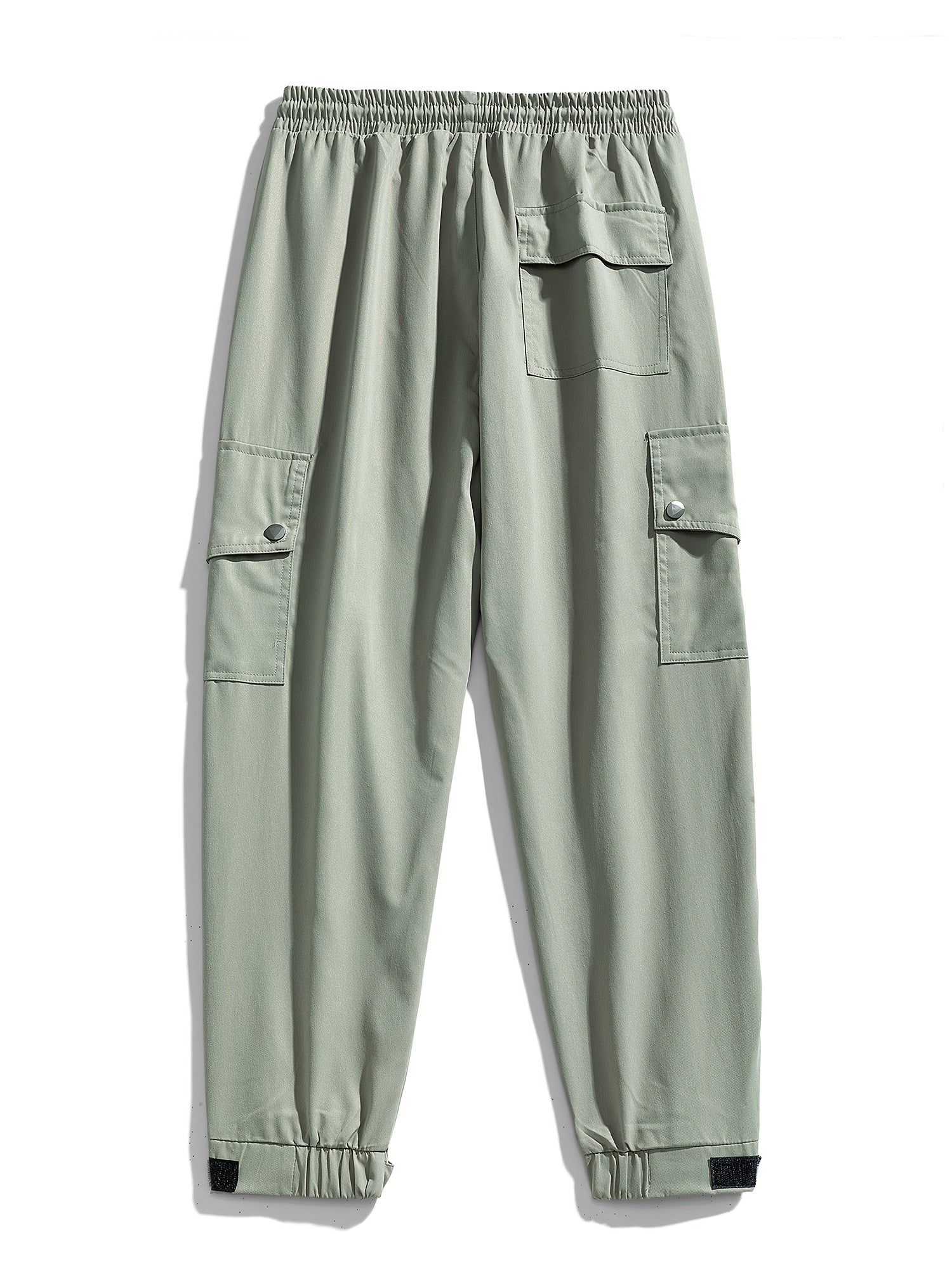 Men's Graphic Print Cargo Pants with Drawstring Waist