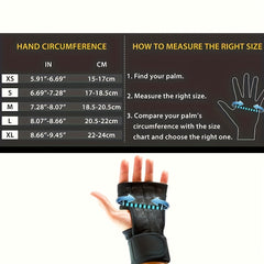 Silicone Non-slip Weightlifting Gloves Half Finger Wrist Guard Cycling Gloves