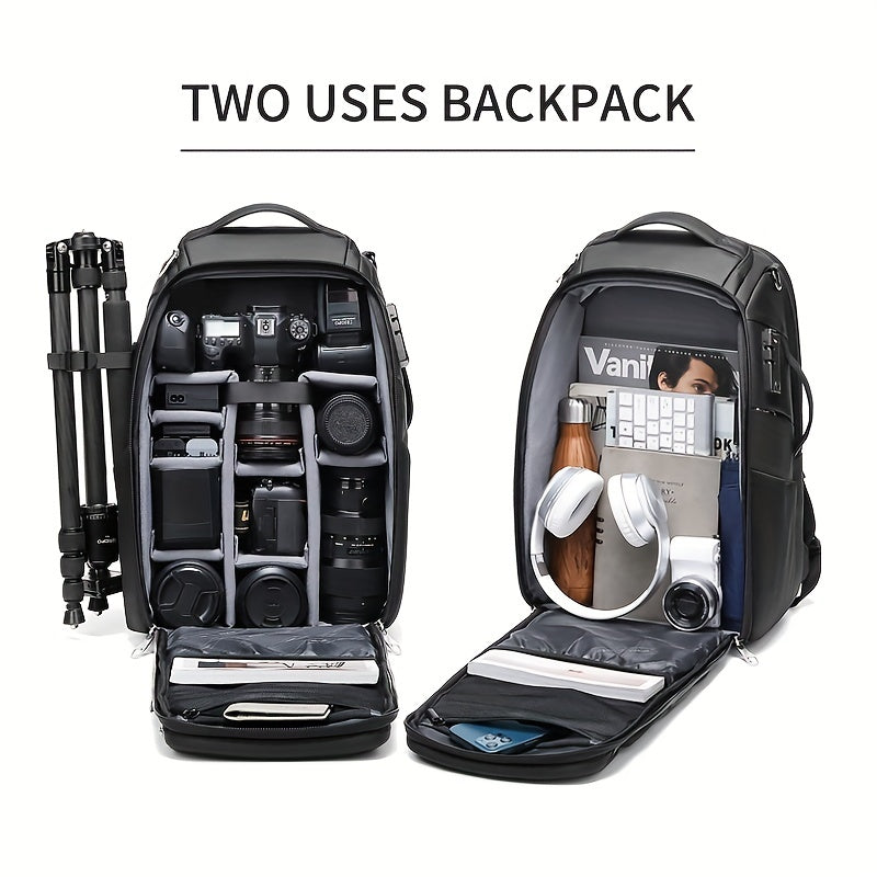 Camera Backpack with Tripod Bracket Laptop Business
